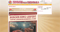 Desktop Screenshot of lassburgerking.com